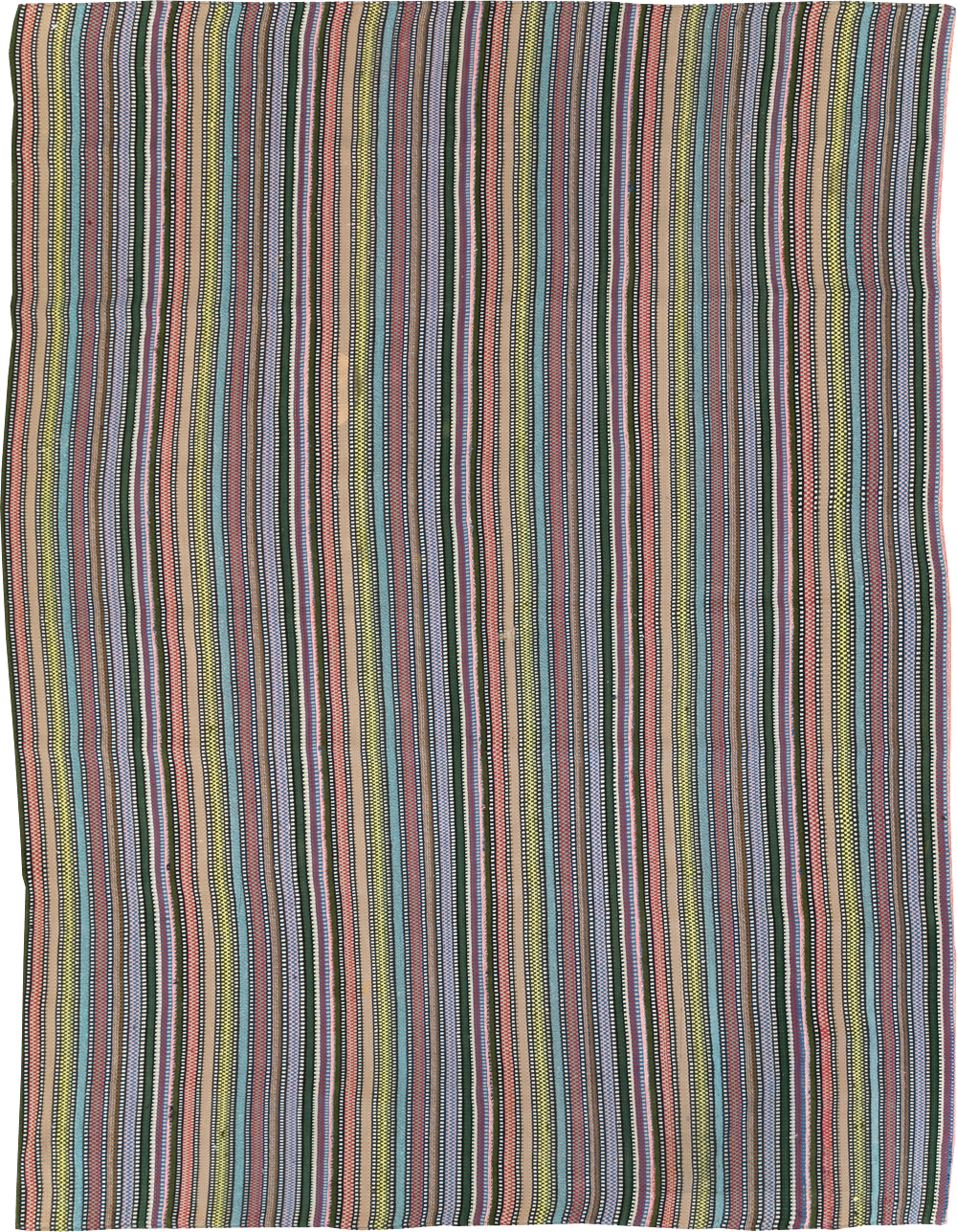 Vintage Persian Flatweave, No.28027 - Gss