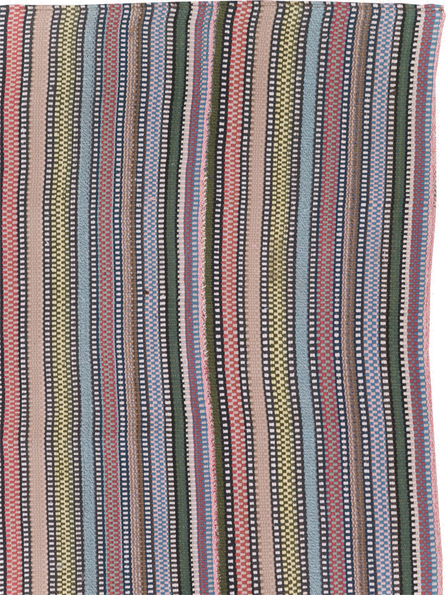 Vintage Persian Flatweave Kilim, No.28027 - Gss
