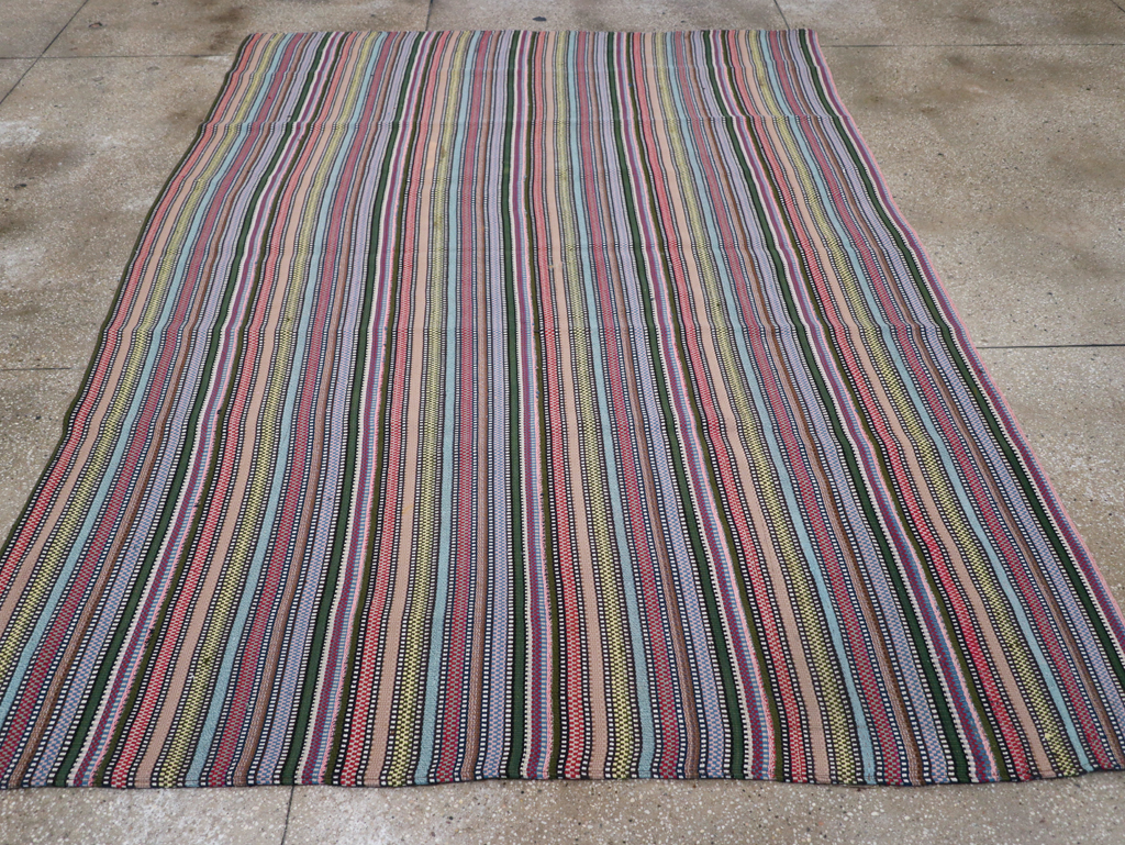 Vintage Persian Flatweave, No.28027 - Gss