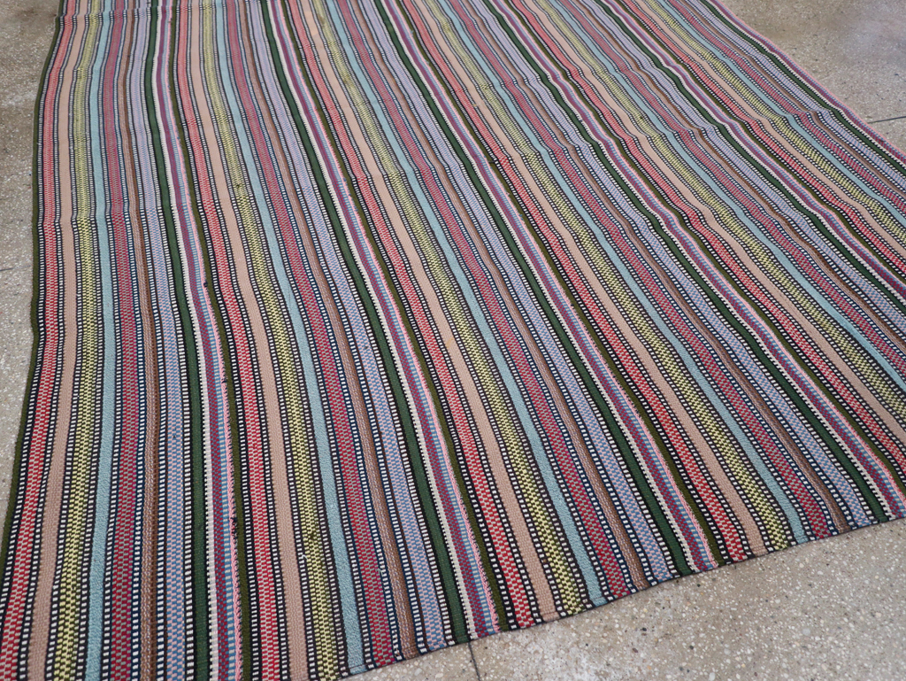 Vintage Persian Flatweave, No.28027 - Gss