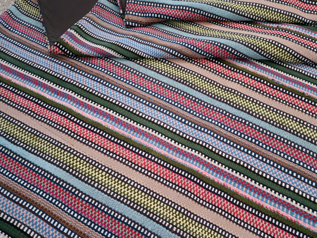 Vintage Persian Flatweave Kilim, No.28027 - Gss