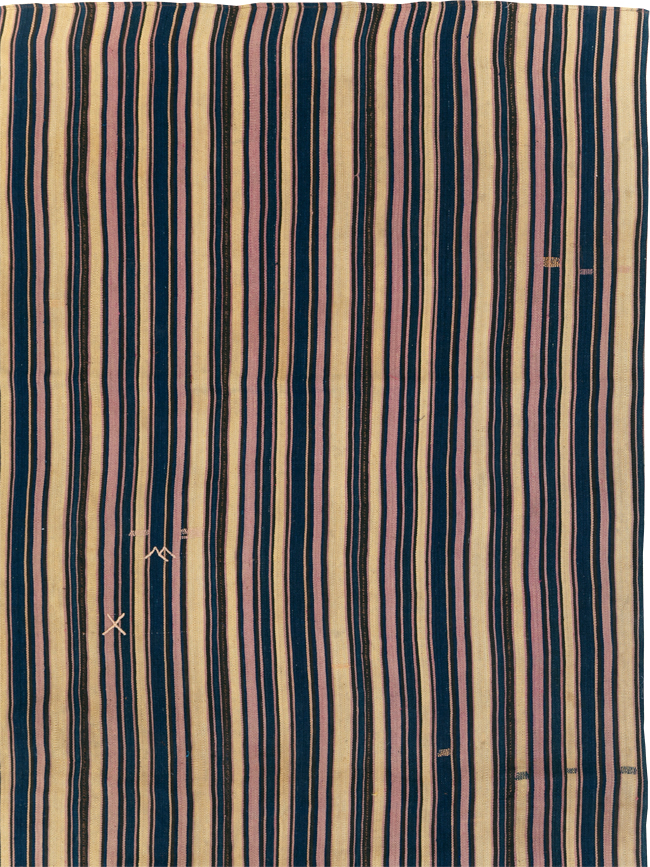 Vintage Persian Flatweave Kilim , No.28030 - Gss