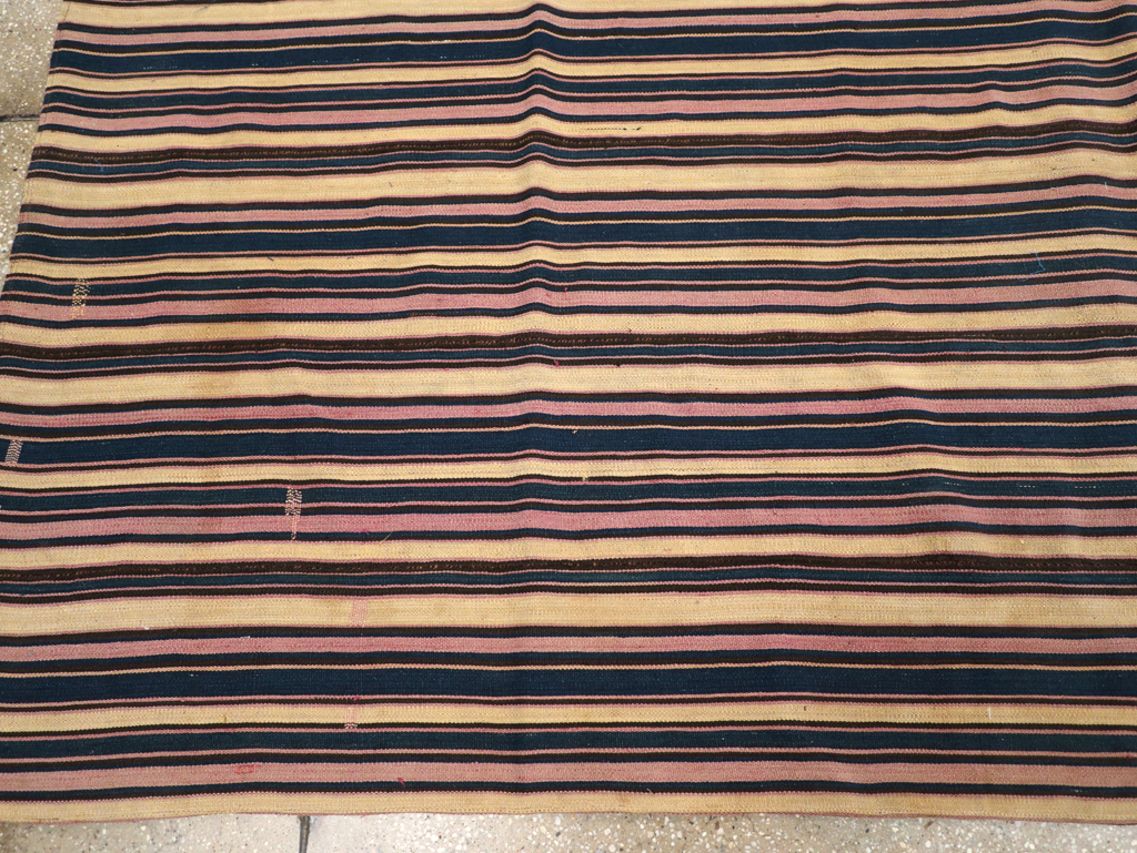 Vintage Persian Flatweave Kilim , No.28030 - Gss