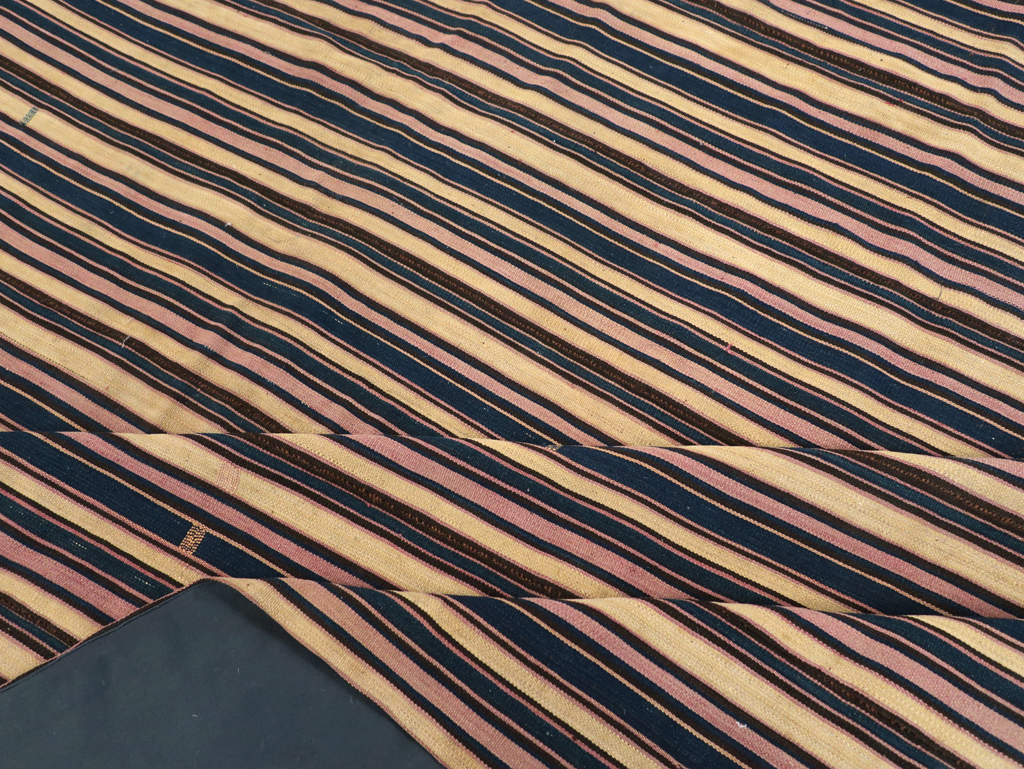 Vintage Persian Flatweave Kilim , No.28030 - Gss