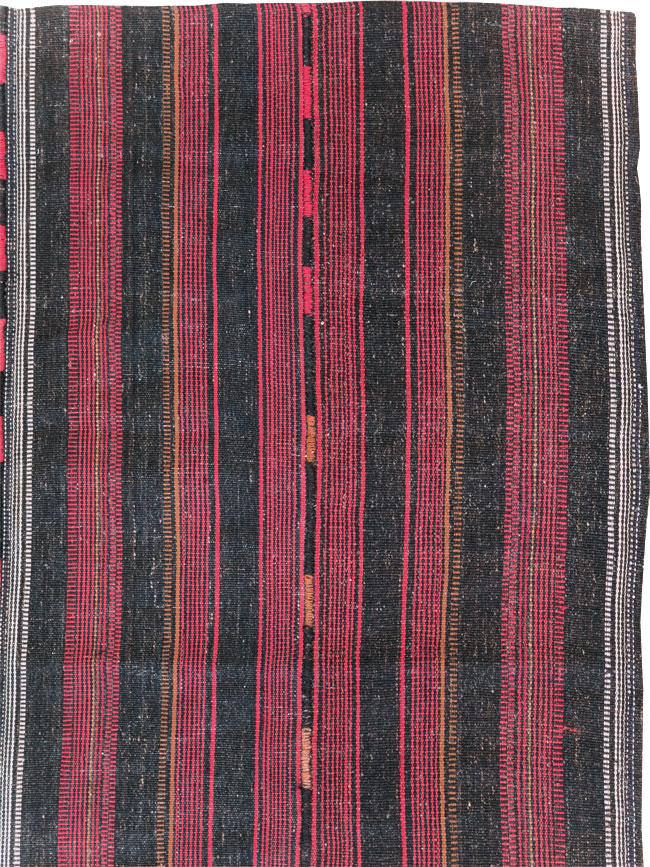 Vintage Persian Flatweave Kilim, No.28031 - Gss