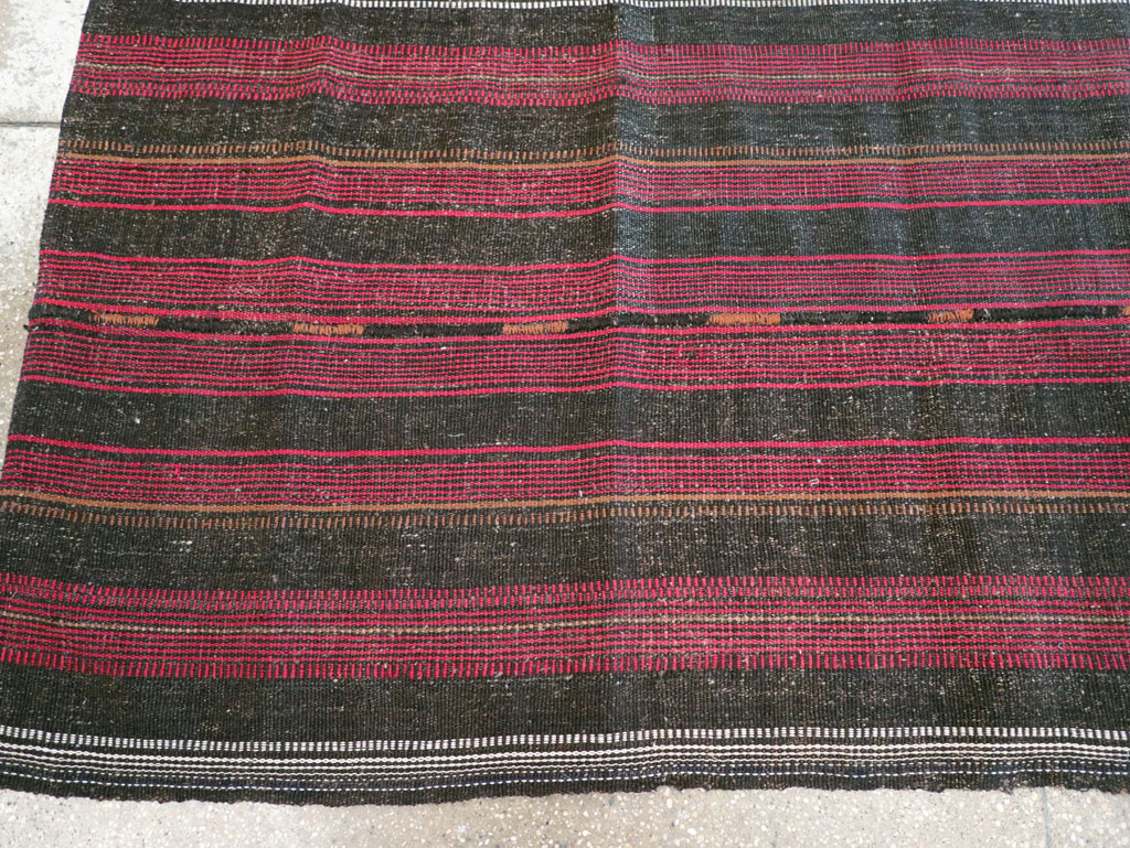 Vintage Persian Flatweave Kilim, No.28031 - Gss