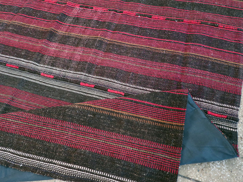 Vintage Persian Flatweave Kilim, No.28031 - Gss
