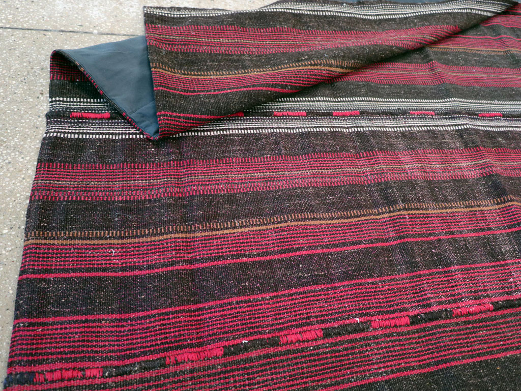 Vintage Persian Flatweave Kilim, No.28031 - Gss