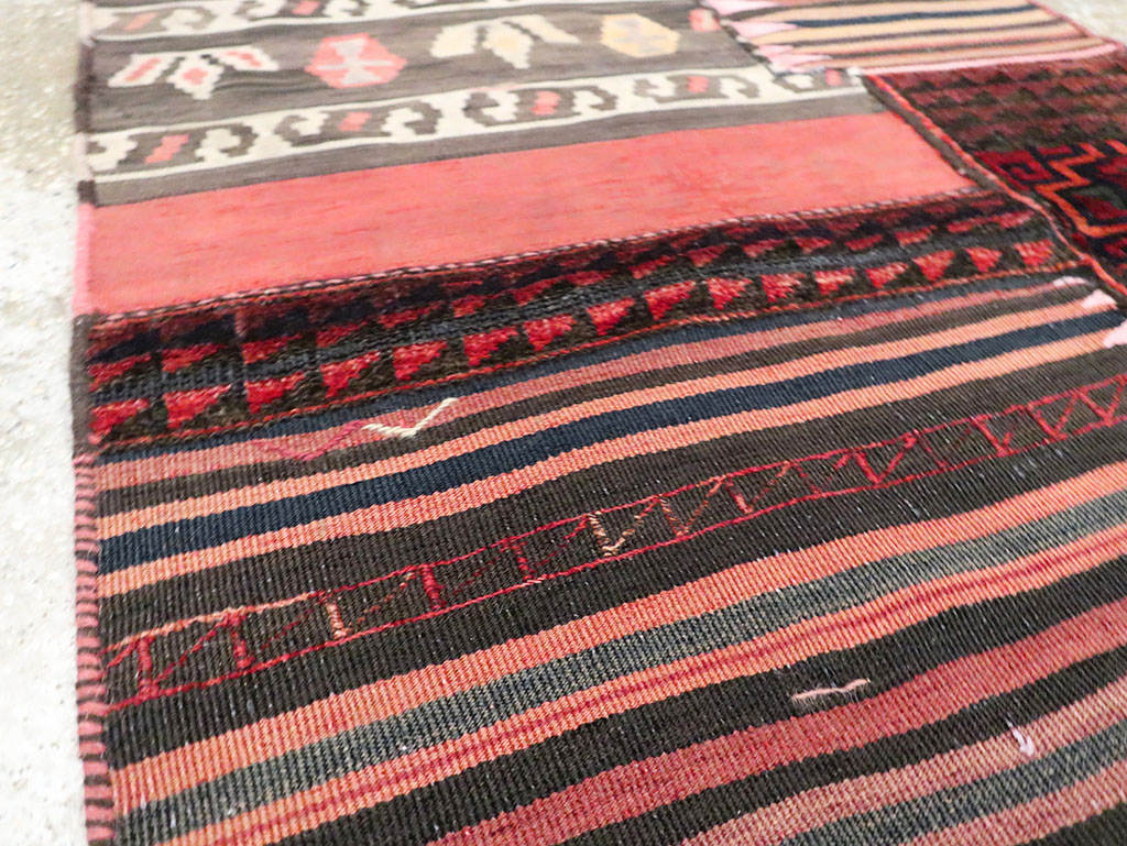 Vintage Persian Flatweave Kilim Rug, No.28047 - Gss