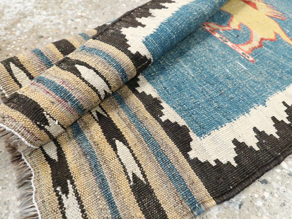 Vintage Persian Pictorial Kilim, No.28050 - Gss