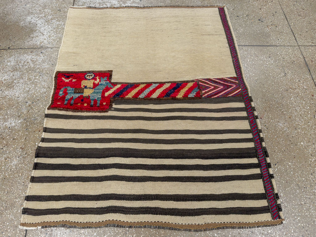 Persian Pictorial Kilim, No.28051 - Gss
