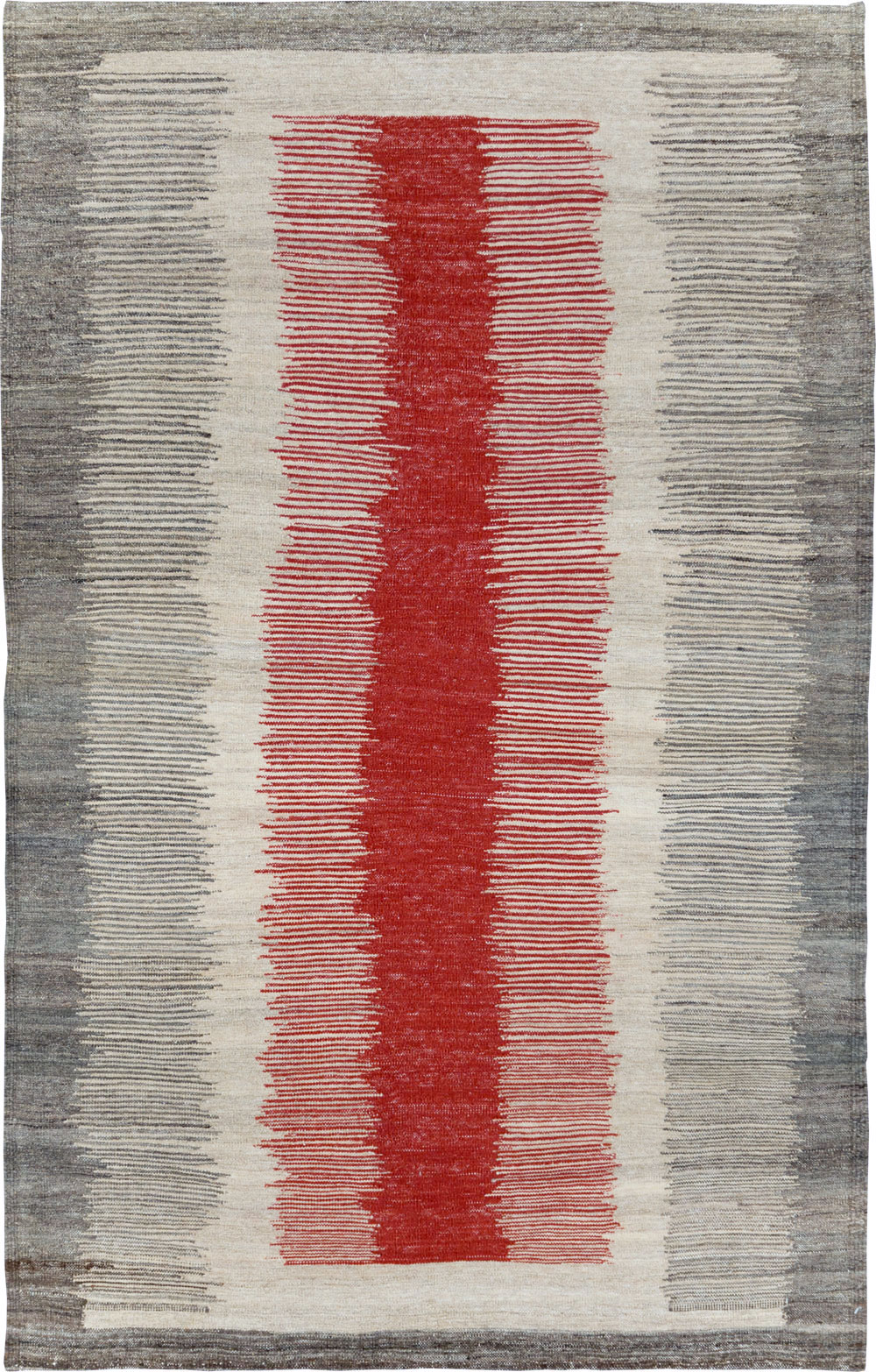 Modern Persian Flatweave Kilim, No.28054 - Gss
