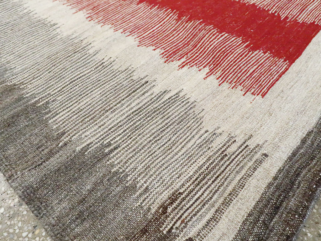 Modern Persian Flatweave Kilim, No.28054 - Gss
