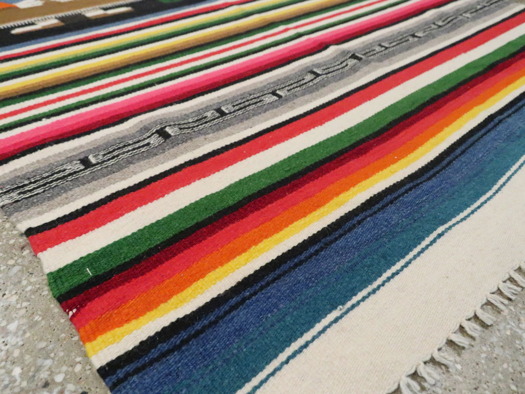 Vintage Persian Pictorial Kilim, No.28055 - Gss