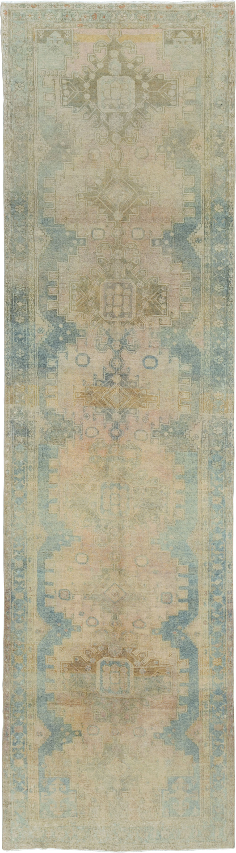 Vintage Persian Bakhtiari Gallery Rug, No.28058 - Gss
