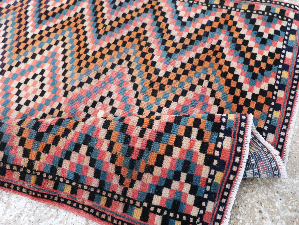 Vintage Persian Mahal Rug, No.28060 - Gss