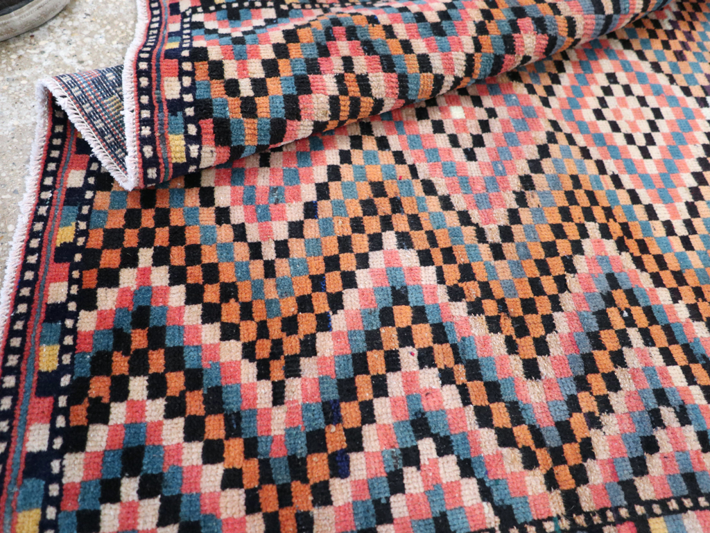 Vintage Persian Mahal Rug, No.28060 - Gss