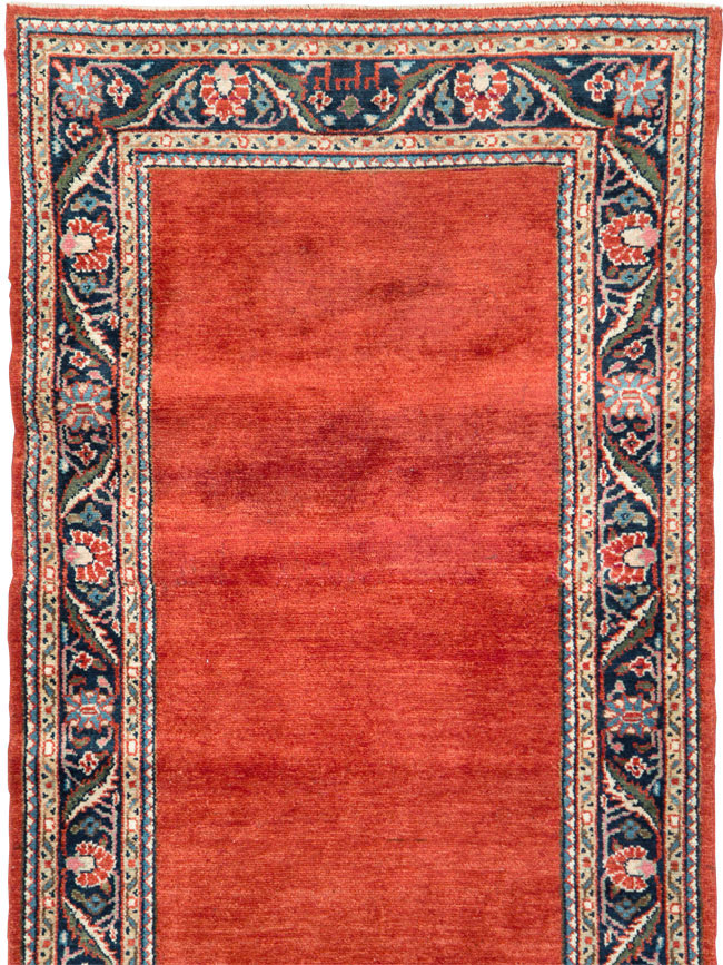 Vintage Persian Mahal Runner, No.28064 - Gss