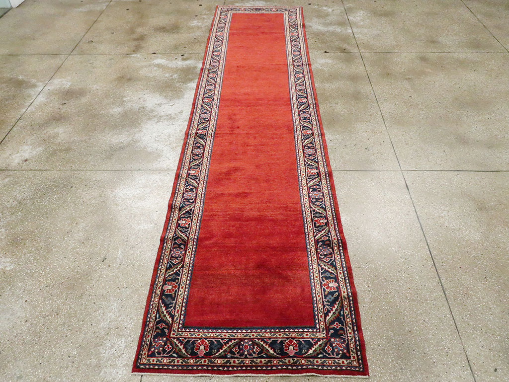 Vintage Persian Mahal Runner, No.28064 - Gss