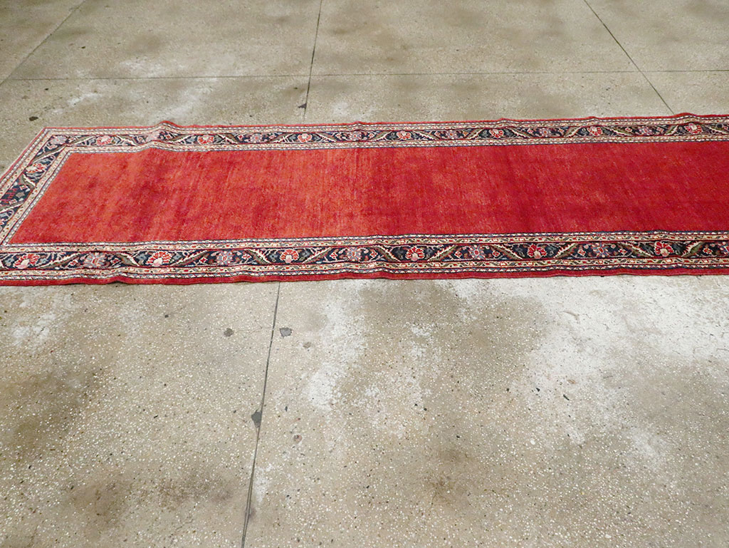 Vintage Persian Mahal Runner, No.28064 - Gss