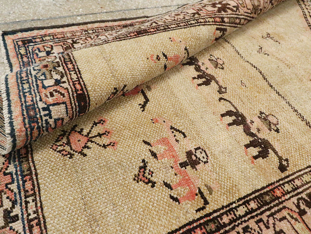 Antique Persian Serab Pictorial Runner, No.28065 - Gss