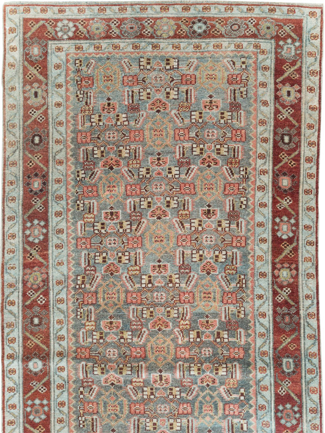 Vintage Persian Malayer Runner, No.28066 - Gss