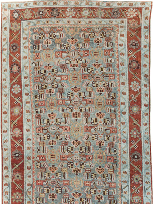Vintage Persian Malayer Runner, No.28066 - Gss