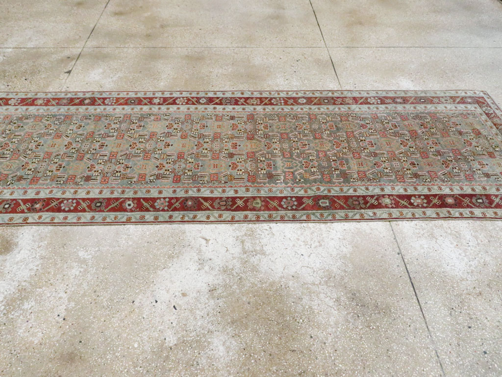 Vintage Persian Malayer Runner, No.28066 - Gss