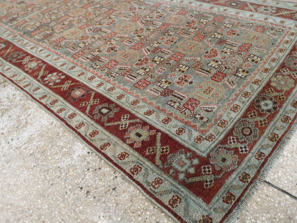 Vintage Persian Malayer Runner, No.28066 - Gss
