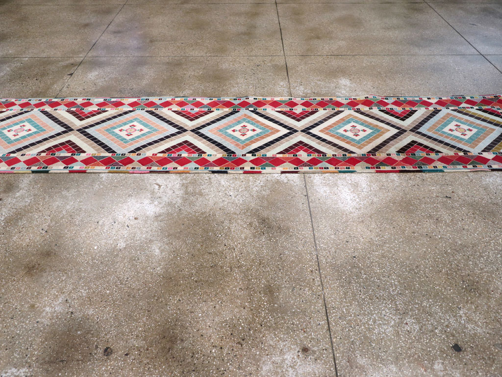 Vintage Persian Mashad Runner, No.28068 - Gss