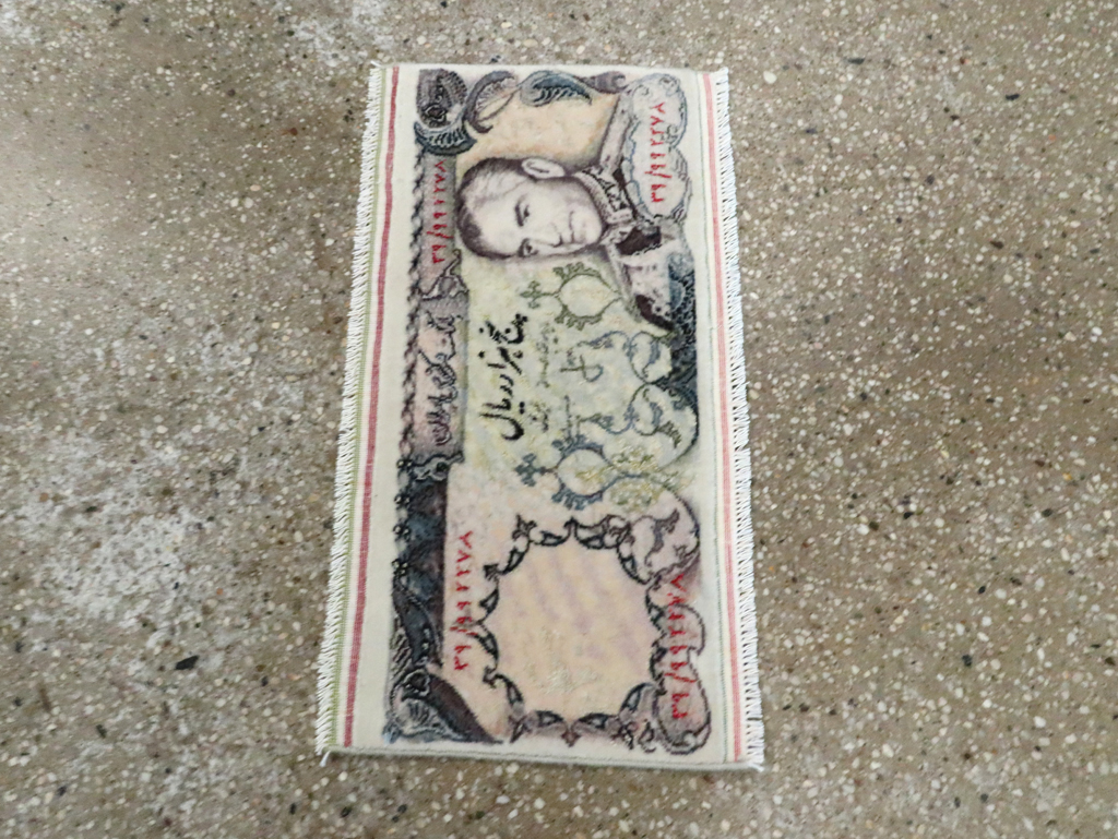 Persian Tabriz Pictorial Rug, No.28088 - Gss