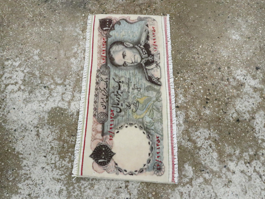 Persian Tabriz Pictorial Rug, No.28089 - Gss