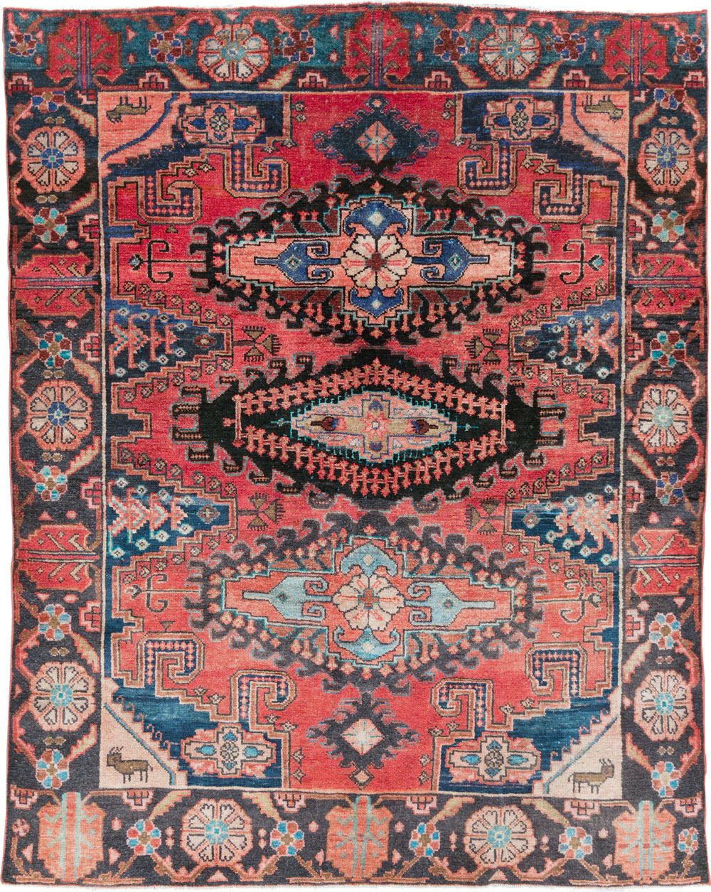 Vintage Persian Veece Rug, No.28108 - Gss