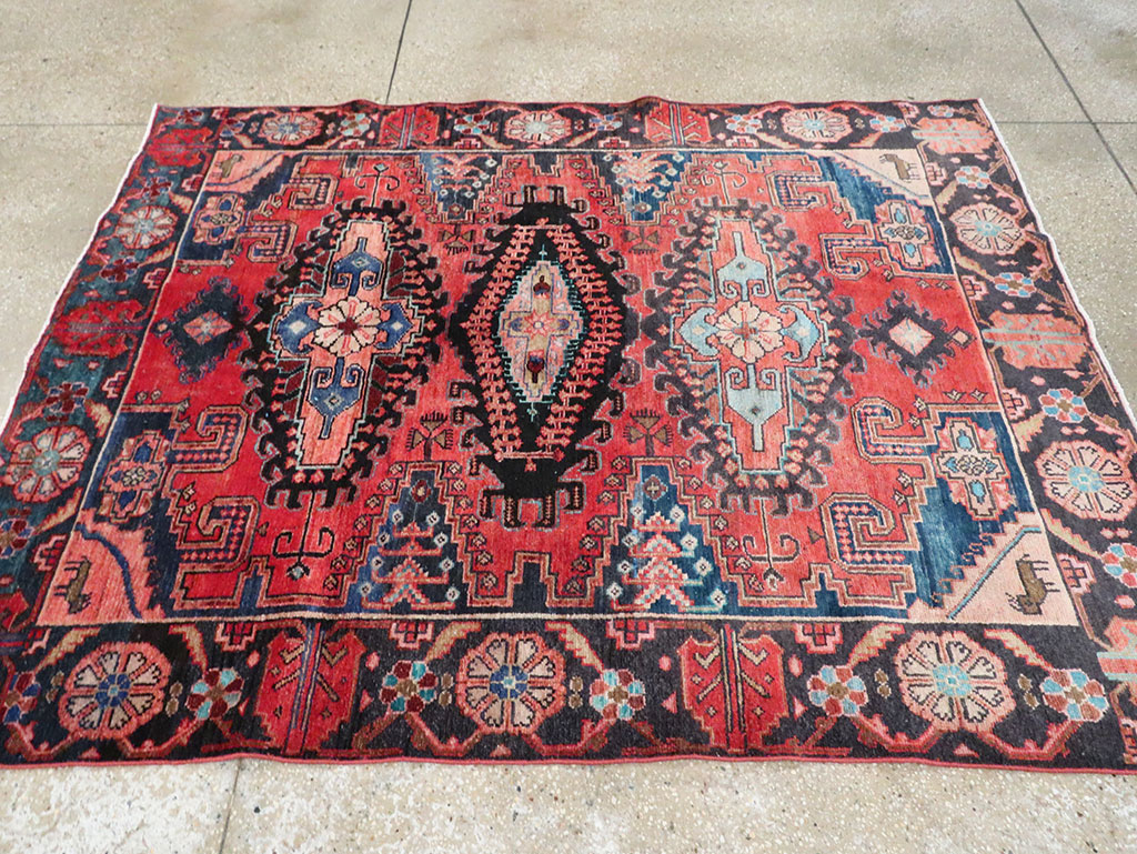 Vintage Persian Veece Rug, No.28108 - Gss