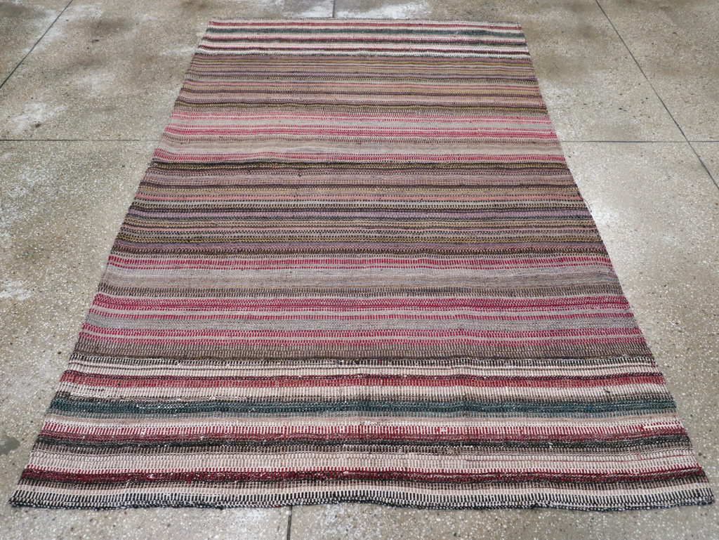 Vintage Persian Flatweave, No.28109 - Gss