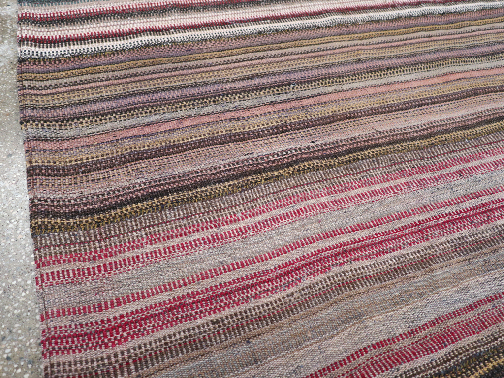 Vintage Persian Flatweave, No.28109 - Gss