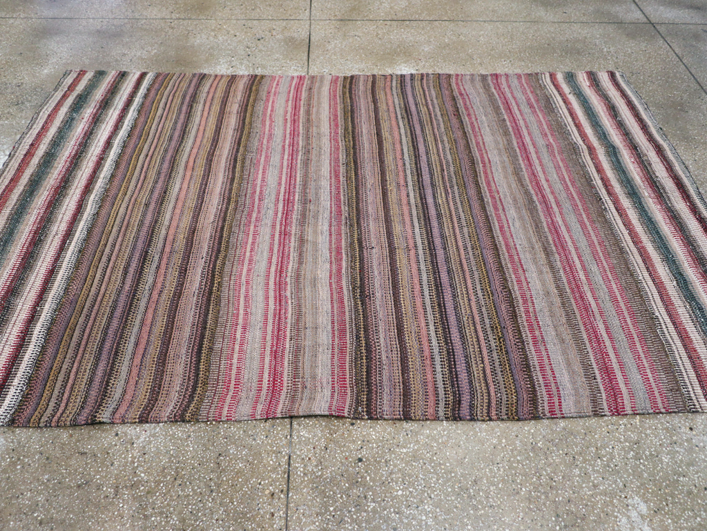 Vintage Persian Flatweave, No.28109 - Gss