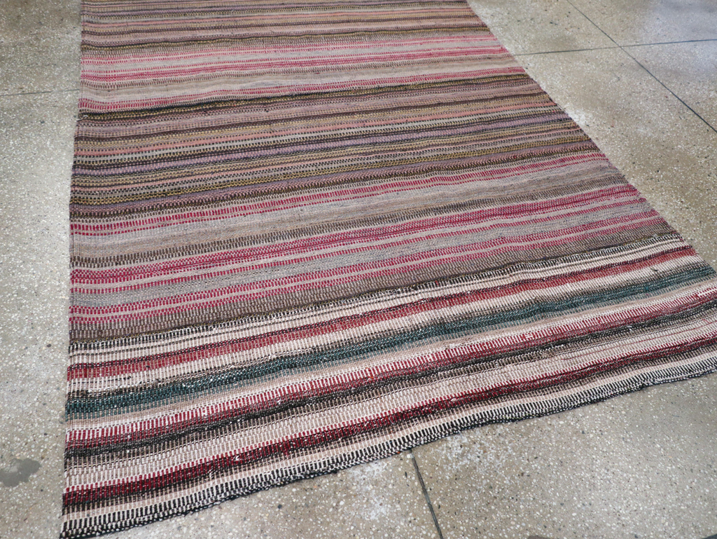 Vintage Persian Flatweave, No.28109 - Gss