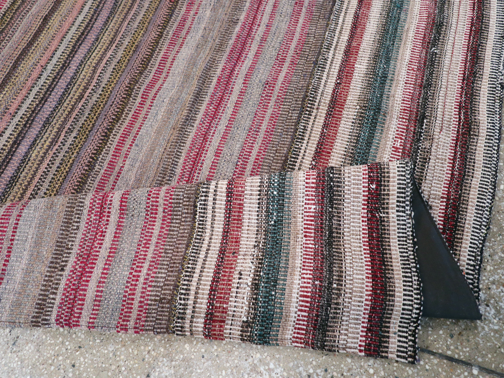 Vintage Persian Flatweave, No.28109 - Gss