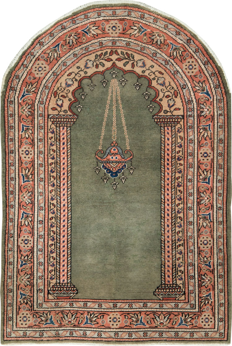 Vintage Turkish Sivas Rug, No.28116 - Gss