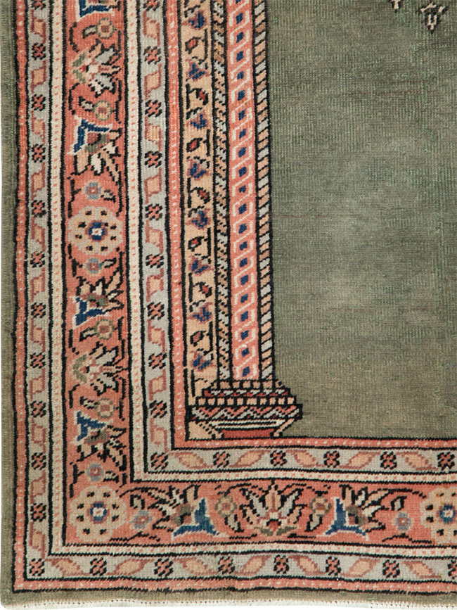 Vintage Turkish Sivas Rug, No.28116 - Gss