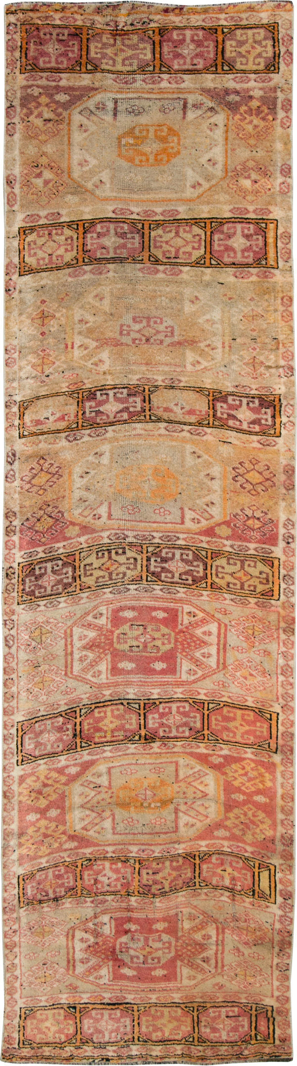 Vintage Turkish Anatolian Runner, No.28117 - Gss