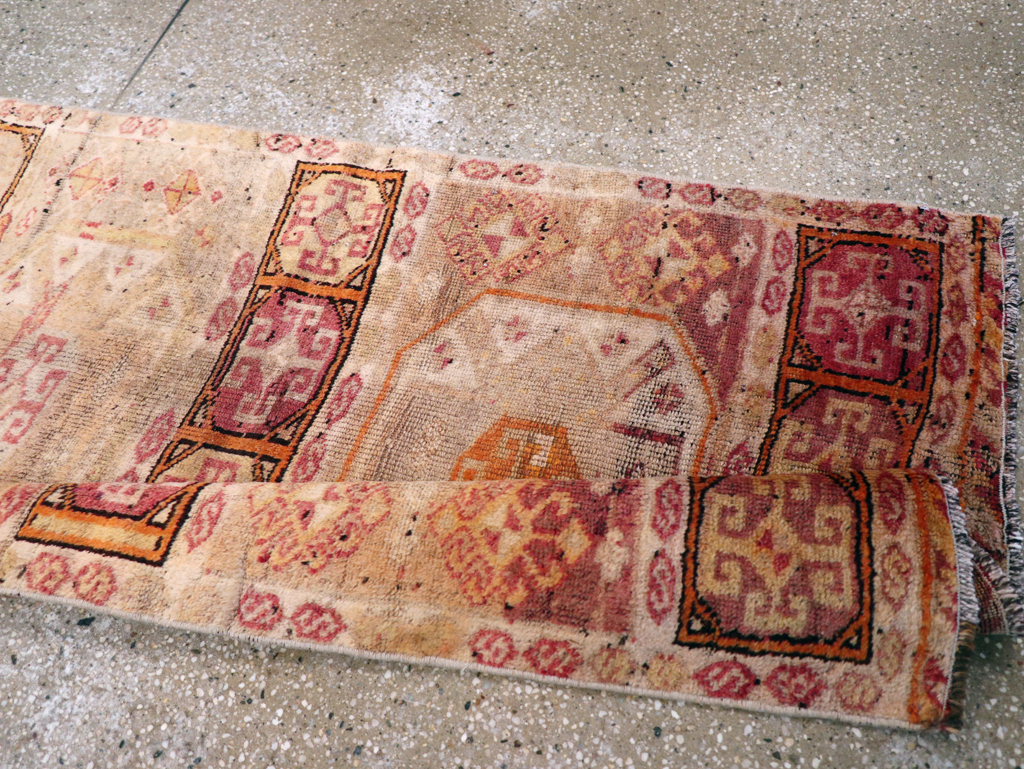 Vintage Turkish Anatolian Runner, No.28117 - Gss