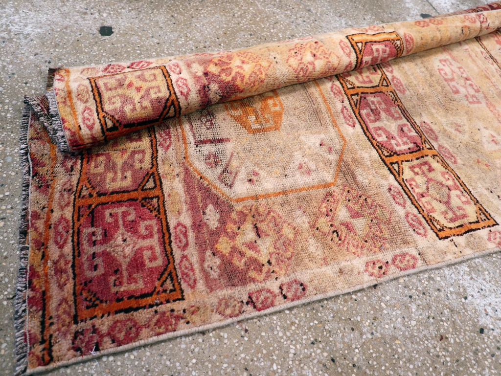 Vintage Turkish Anatolian Runner, No.28117 - Gss