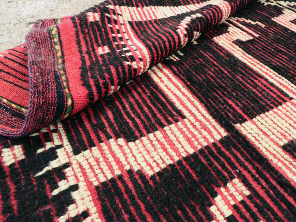 Vintage Turkish Tulu Accent Rug, No.28119 - Gss