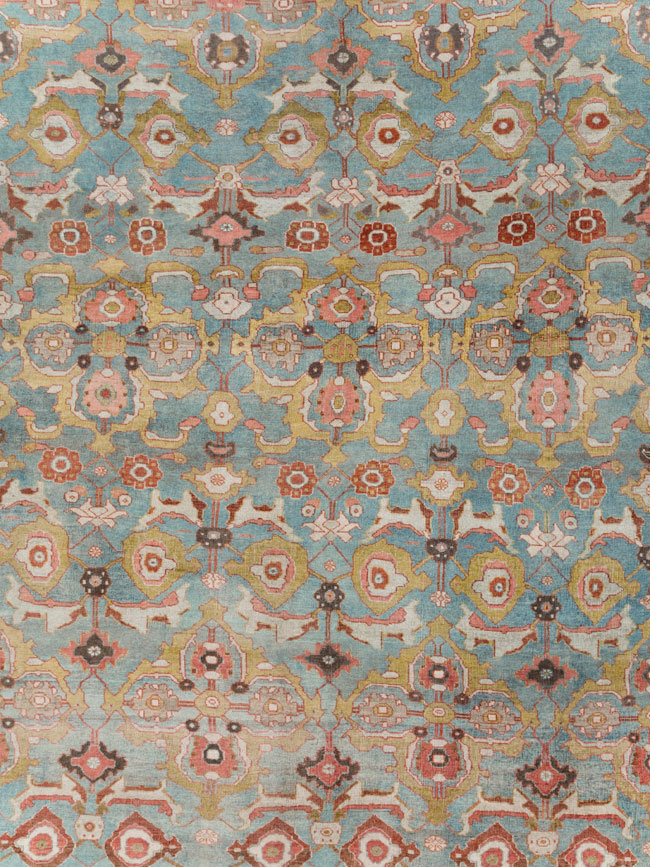 Antique Persian Bidjar Oversize Carpet, No.28121 - Gss