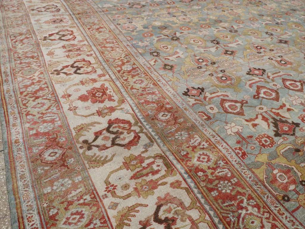 Antique Persian Bidjar Oversize Carpet, No.28121 - Gss