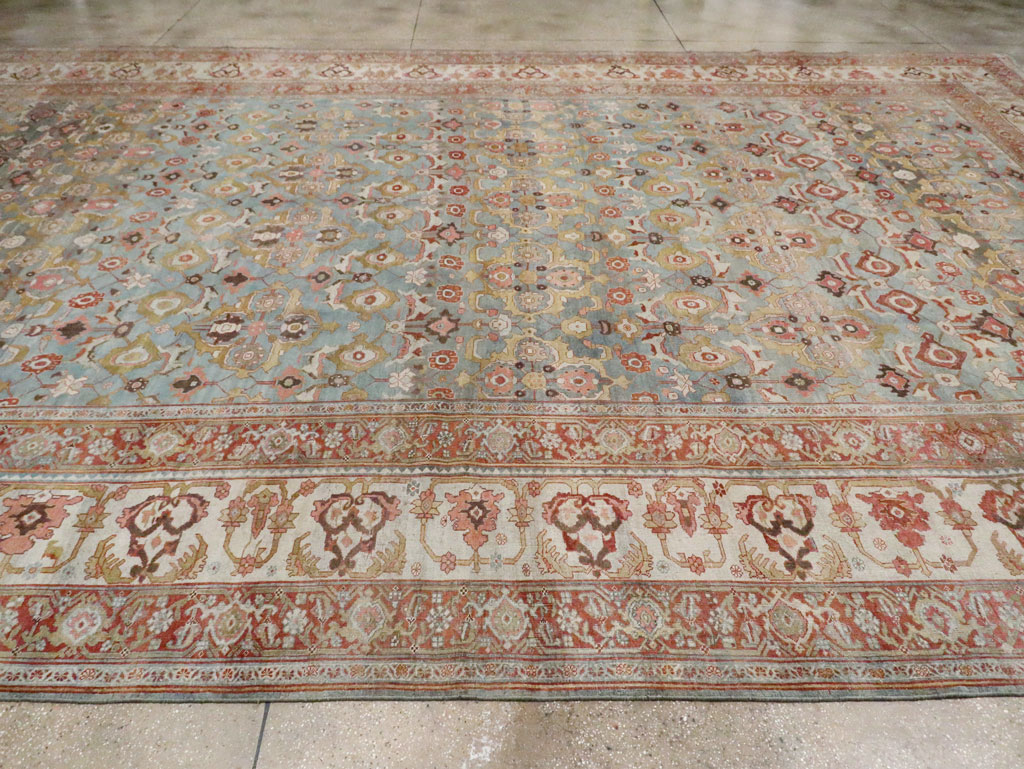 Antique Persian Bidjar Oversize Carpet, No.28121 - Gss