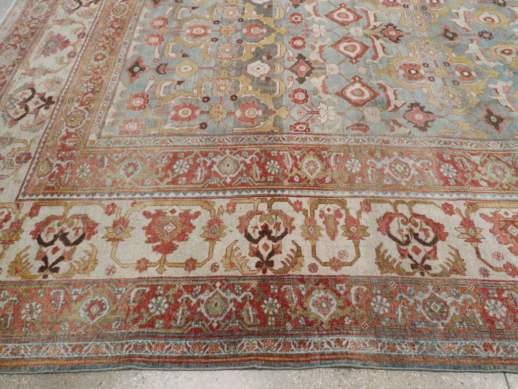 Antique Persian Bidjar Oversize Carpet, No.28121 - Gss