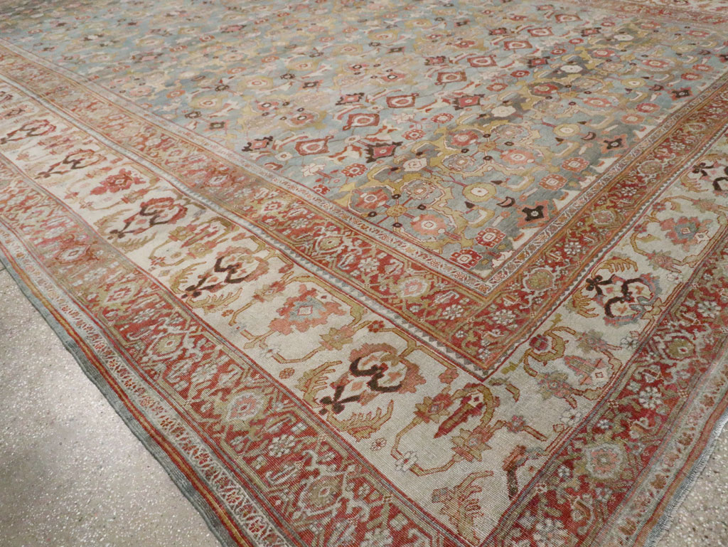 Antique Persian Bidjar Oversize Carpet, No.28121 - Gss